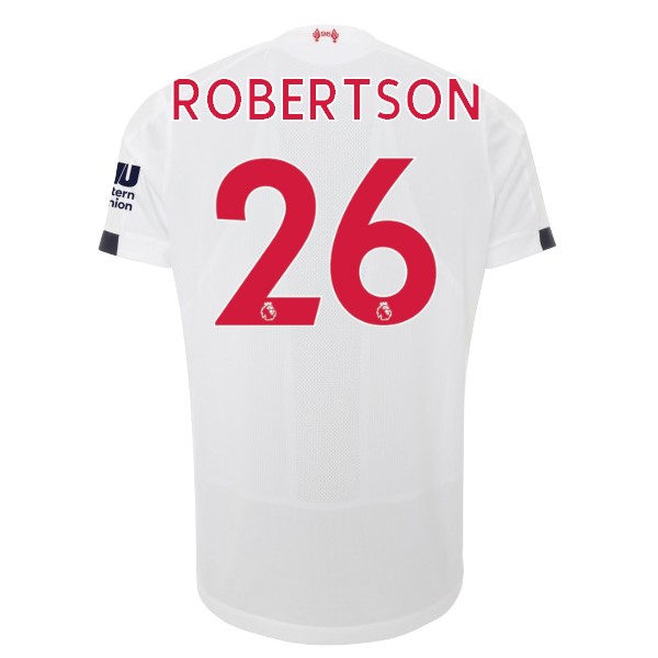 Camiseta Liverpool NO.26 Robertson 2ª Kit 2019 2020 Blanco